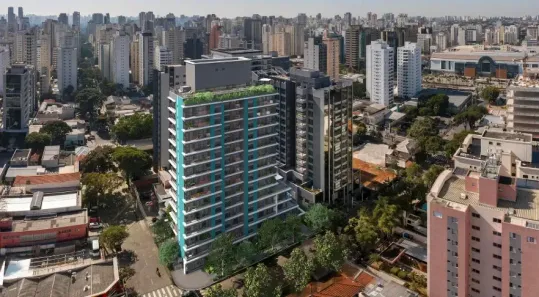 Apartamento com 1 Quarto para alugar, 35m² no Indianópolis, São Paulo