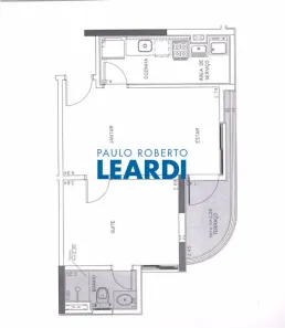 Apartamento com 1 Quarto para alugar, 42m² no Santa Cecília, São Paulo