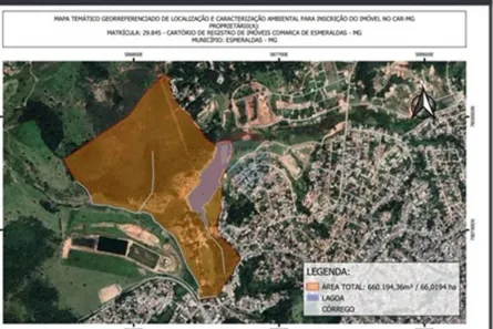 Lote/Terreno à venda, 660000m² no Recanto Verde II, Esmeraldas