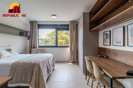 Apartamento com 1 Quarto para alugar, 28m² no Mont Serrat, Porto Alegre
