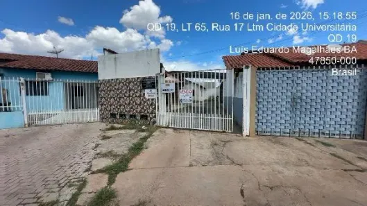 Casa com 2 Quartos à venda, 73m² no Universitário, Luís Eduardo Magalhães