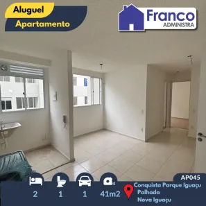 Apartamento com 2 Quartos à venda, 41m² no Jardim Nova Era, Nova Iguaçu