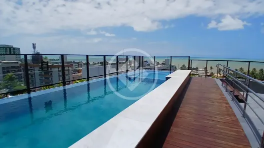 Flat com 1 Quarto à venda, 25m² no Tambaú, João Pessoa