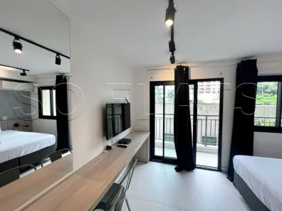 Flat com 1 Quarto para alugar, 26m² no Indianópolis, São Paulo