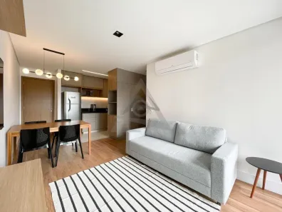 Apartamento com 1 Quarto para alugar, 51m² no Cambuí, Campinas