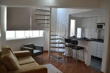 Flat com 1 Quarto para alugar, 45m² no Vila Nova Conceição, São Paulo