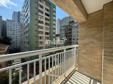 Apartamento com 2 Quartos à venda, 52m² no José Menino, Santos