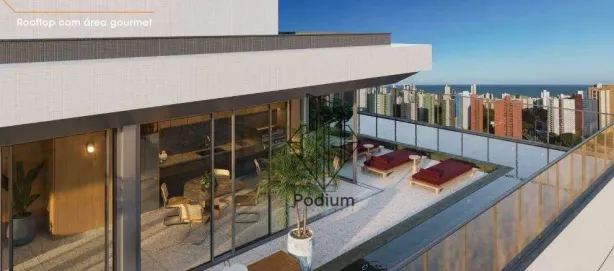 Flat com 1 Quarto à venda, 42m² no Miramar, João Pessoa