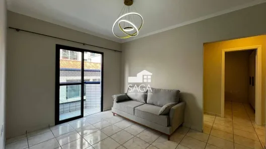 Apartamento com 1 Quarto à venda, 53m² no Canto do Forte, Praia Grande