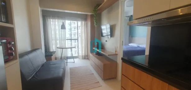 Apartamento com 1 Quarto para alugar, 28m² no Vila Nova Conceição, São Paulo