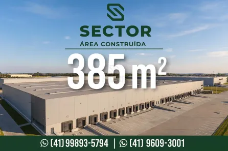 Galpão/Depósito/Armazém para alugar, 385m² no Boqueirão, Curitiba