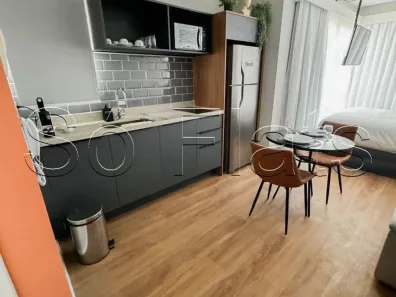 Flat com 1 Quarto para alugar, 32m² no Indianópolis, São Paulo