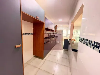 Apartamento com 3 Quartos para alugar, 119m² no Canto do Forte, Praia Grande