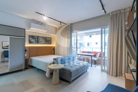 Flat com 1 Quarto à venda, 40m² no Campo Belo, São Paulo