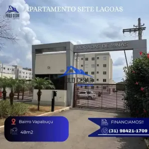 Apartamento com 2 Quartos à venda, 48m² no Distrito Industrial, Sete Lagoas
