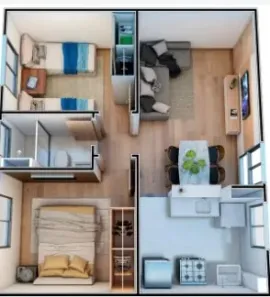Apartamento com 2 Quartos à venda, 42m² no Residencial Alfa, Goiânia