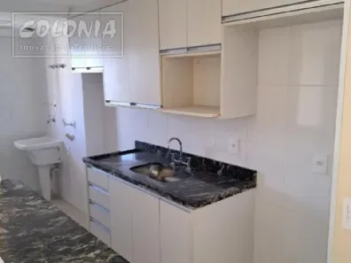Apartamento com 2 Quartos para alugar, 52m² no Casa Branca, Santo André