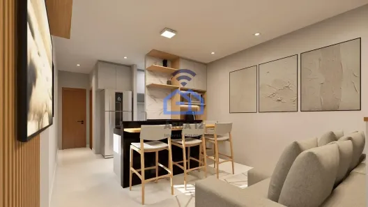 Apartamento com 1 Quarto à venda, 47m² no Pontal de Santa Marina, Caraguatatuba