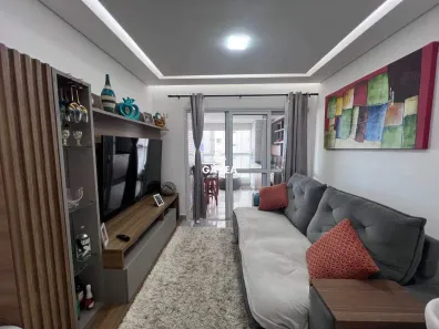 Apartamento com 2 Quartos para alugar, 80m² no Boqueirão, Praia Grande