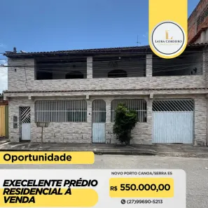Casa com 3 Quartos à venda, 253m² no Novo Porto Canoa, Serra