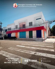Ponto Comercial com 1 Quarto para alugar, 500m² no São José, Aracaju