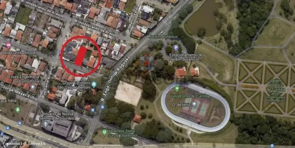 Lote/Terreno à venda, 168m² no Jardim Botânico, Curitiba
