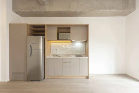 Apartamento com 1 Quarto para alugar, 43m² no Cidade Monções, São Paulo