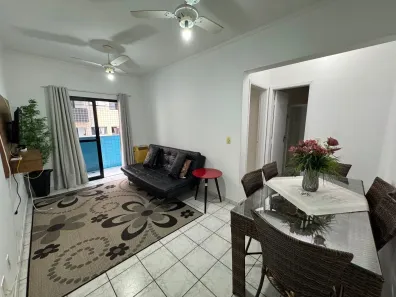 Apartamento com 1 Quarto para alugar, 48m² no Aviação, Praia Grande