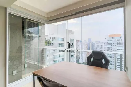 Apartamento com 1 Quarto à venda, 32m² no Cidade Monções, São Paulo