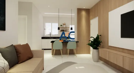 Apartamento com 2 Quartos à venda, 51m² no Santa Branca, Belo Horizonte