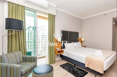 Flat com 1 Quarto à venda, 26m² no Indianópolis, São Paulo