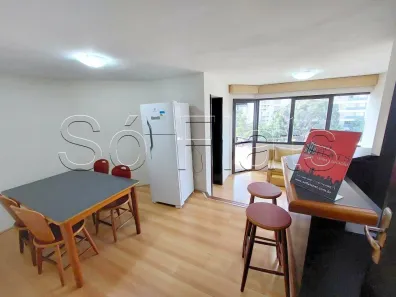 Flat com 1 Quarto para alugar, 48m² no Cidade Monções, São Paulo