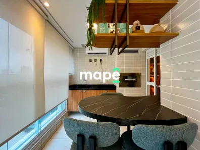 Apartamento com 3 Quartos para alugar, 117m² no Gonzaga, Santos