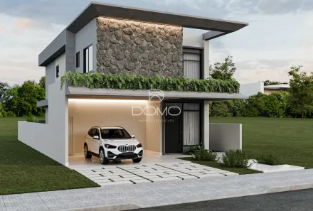 Casa de Condomínio com 3 Quartos à venda, 255m² no FAG, Cascavel