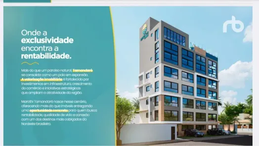 Apartamento com 1 Quarto à venda, 17m² no Tamandaré, Tamandaré
