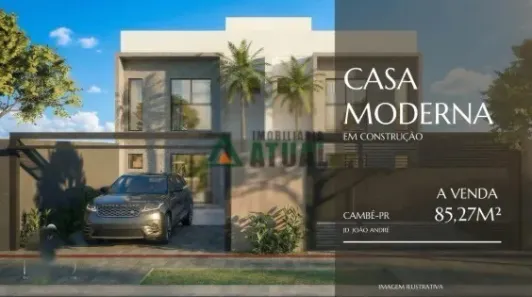Casa com 3 Quartos à venda, 250m² no Jardim João André, Cambé