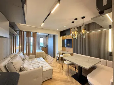 Apartamento com 1 Quarto para alugar, 32m² no Jardim das Acácias, São Paulo