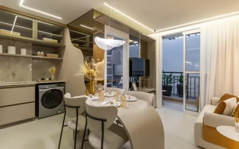 Apartamento com 2 Quartos à venda, 32m² no Santo Amaro, São Paulo
