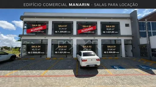 Sala Comercial para alugar, 37m² no Itinga, Araquari