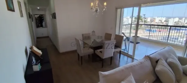 Apartamento com 3 Quartos para alugar, 116m² no Parque Residencial Aquarius, São José dos Campos