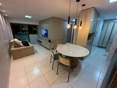 Apartamento com 2 Quartos para alugar, 64m² no Ponta Verde, Maceió