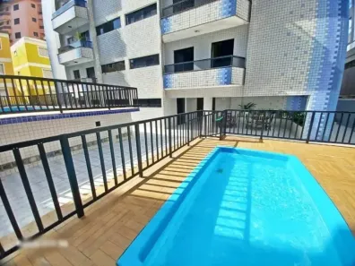 Apartamento com 1 Quarto à venda, 50m² no Caiçara, Praia Grande