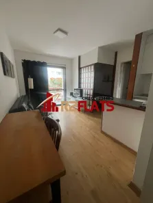 Flat com 1 Quarto para alugar, 37m² no Moema, São Paulo