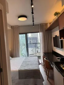 Apartamento com 1 Quarto para alugar, 20m² no Bela Vista, São Paulo