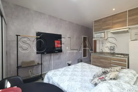 Flat com 1 Quarto para alugar, 32m² no República, São Paulo