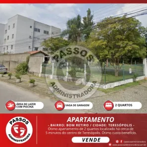 Apartamento com 2 Quartos à venda, 52m² no Bom Retiro, Teresópolis