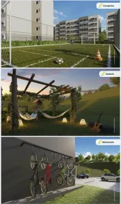 Apartamento com 2 Quartos à venda, 36m² no Dois Carneiros, Jaboatão dos Guararapes