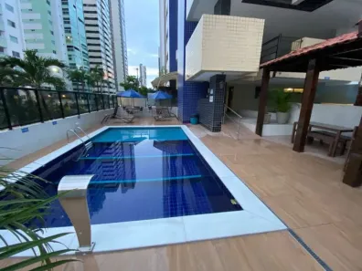 Apartamento com 4 Quartos para alugar, 135m² no Tambaú, João Pessoa