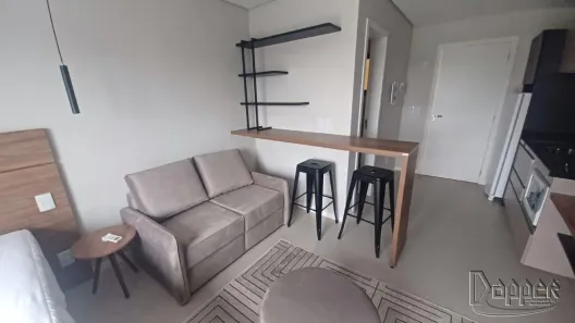 Apartamento com 1 Quarto para alugar, 28m² no Vila Nova, Novo Hamburgo