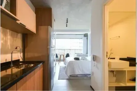 Apartamento com 1 Quarto à venda, 23m² no Cerqueira César, São Paulo